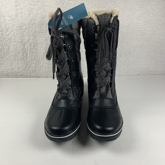 JBU by Jambu Siberia B2S1B91 Water-Resistant Snow Boot Women 8.5M Faux Fur S0332 - Picture 3 of 8